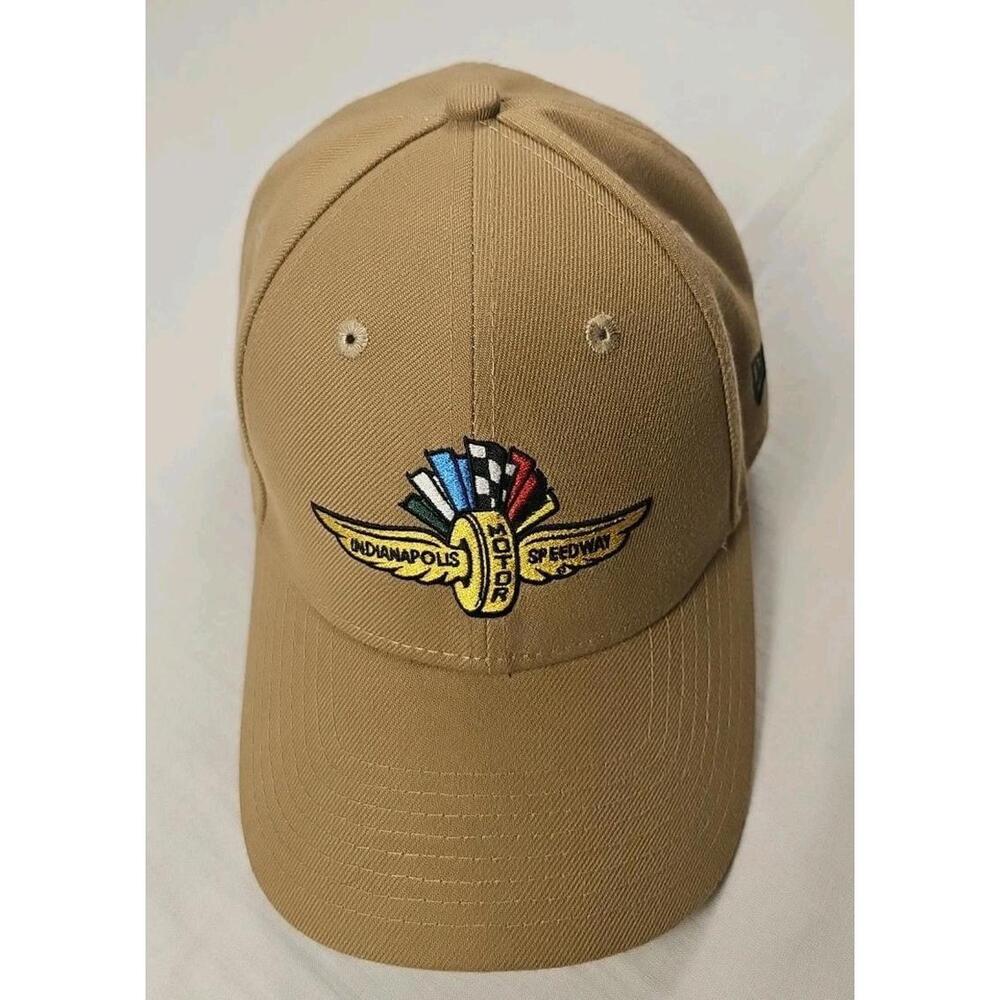Indianapolis Motor Speedway‎ Guest Services Employee Hat Tan New Era New Ex Cond